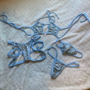 4 Piece Rave/Dancewear Set